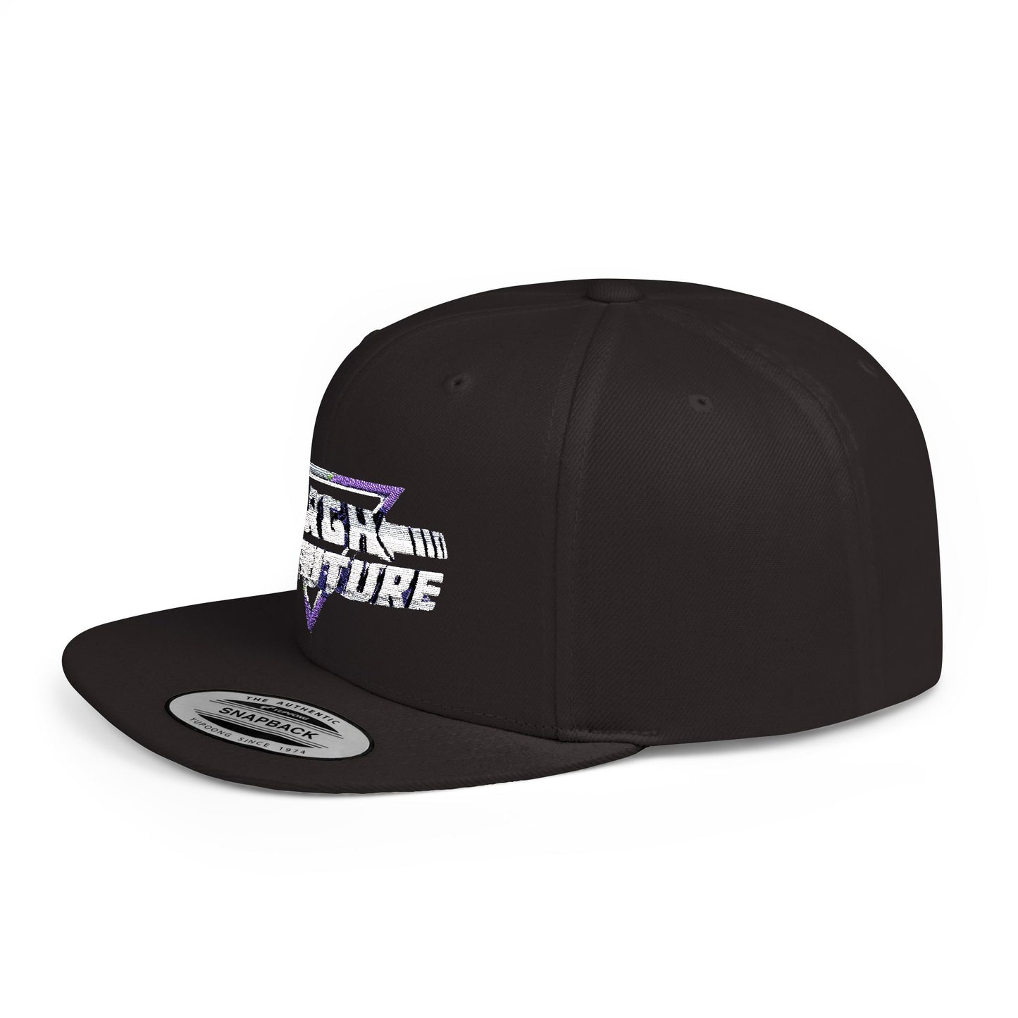Retro Flat Bill Snapback - 'Burgh to the Future' Cap for Trendsetters