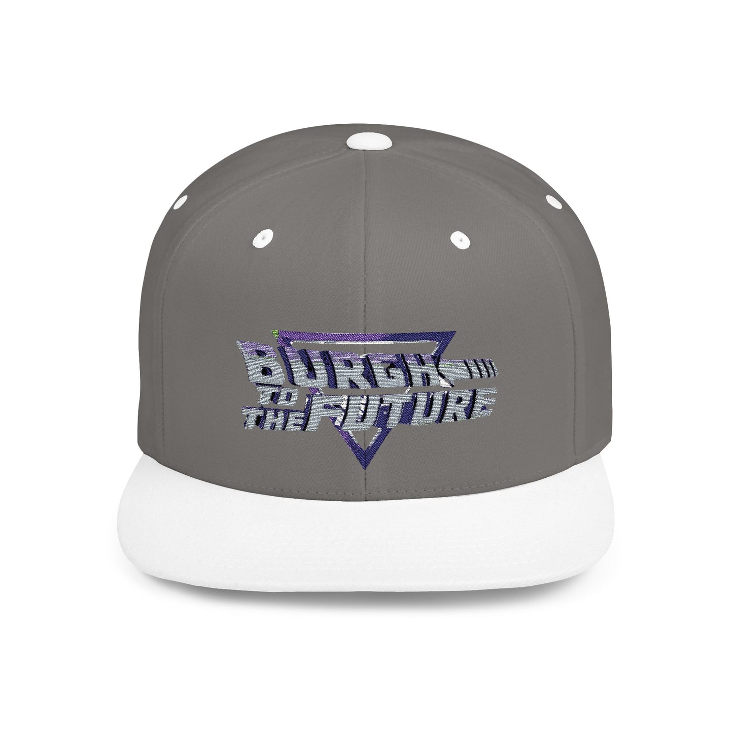 Burgh to the Future Flat Bill Snapback